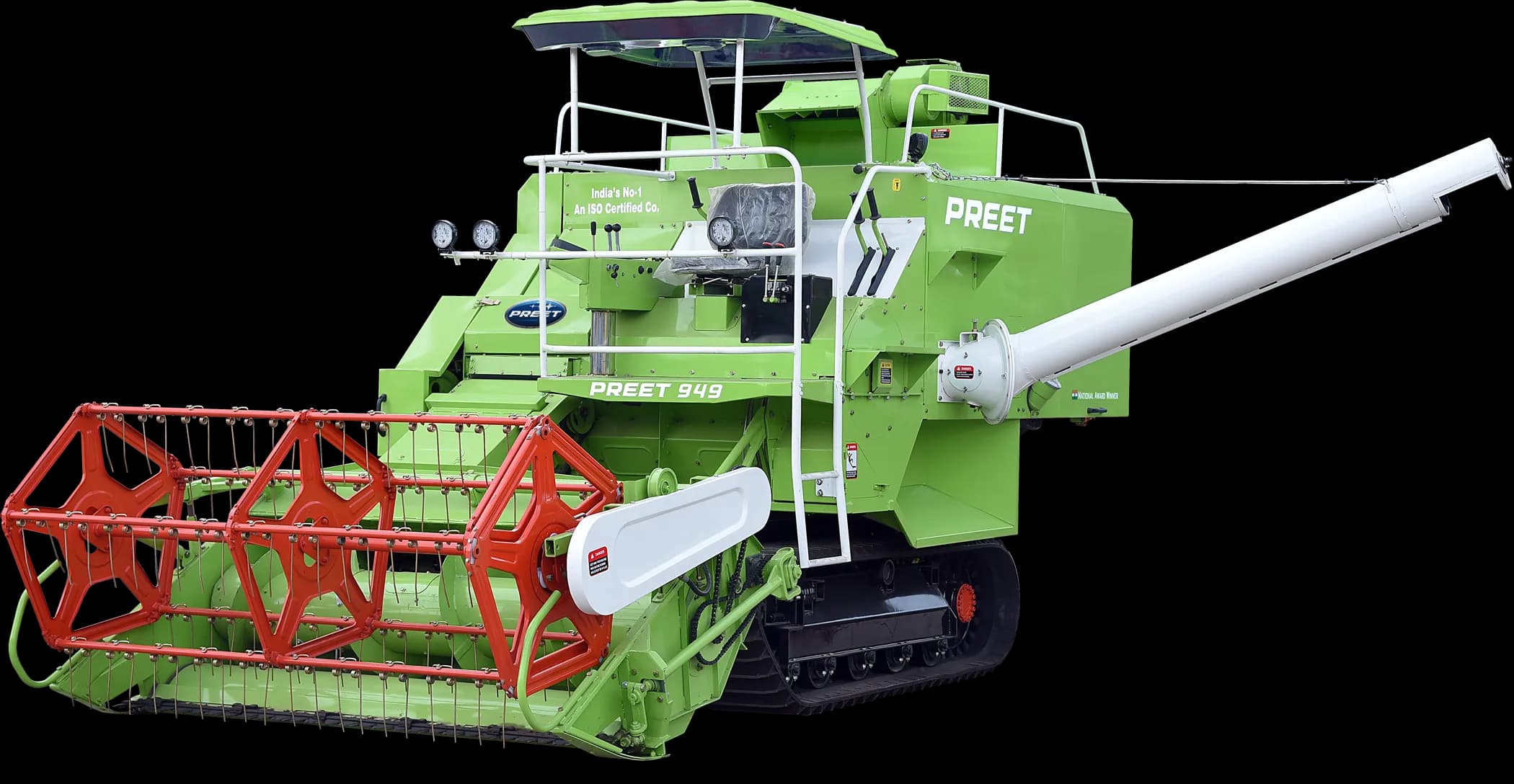 Preet 949 (Axial Flow Track Combine Harvester)